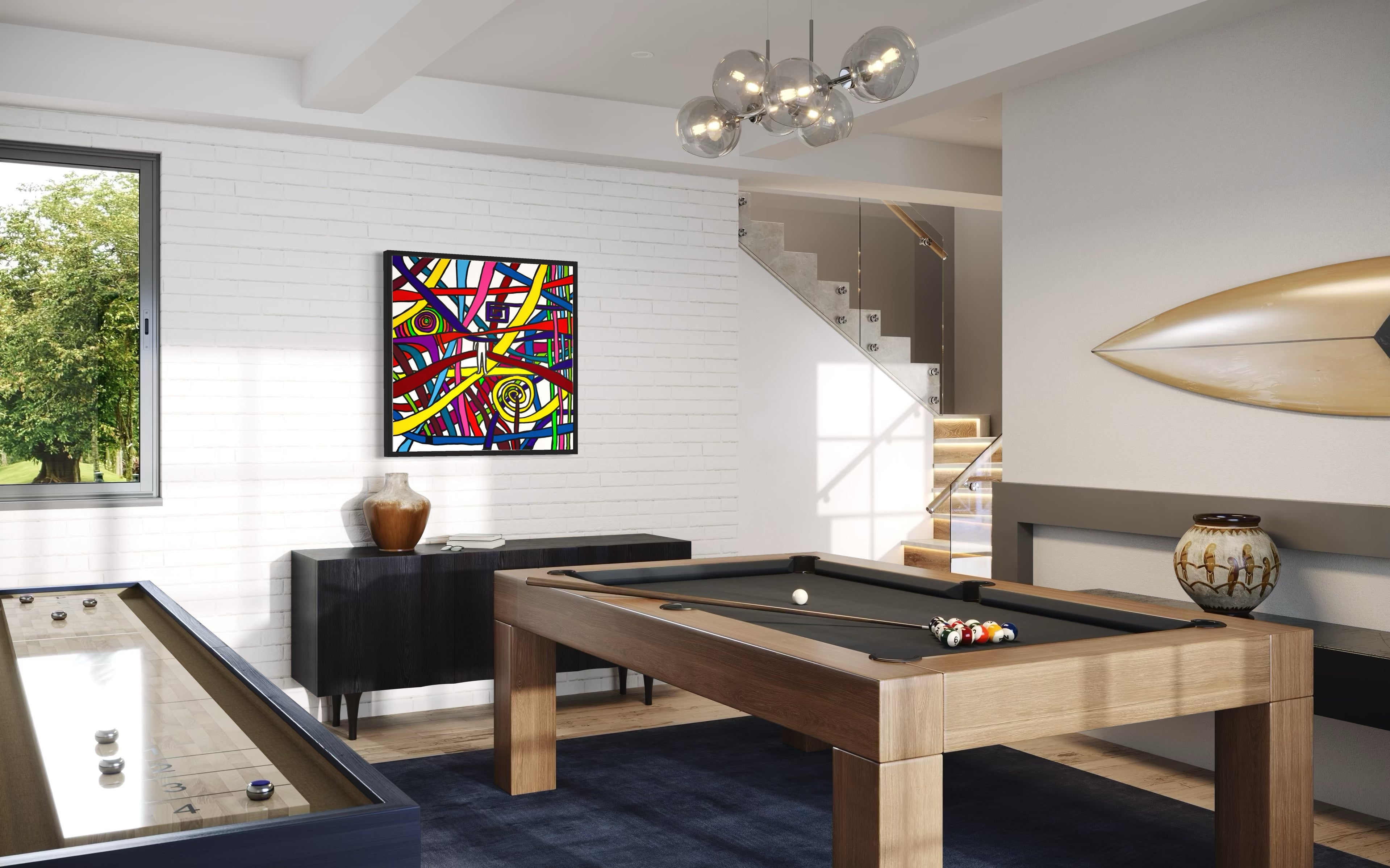 The Nexus Of The Inner Odyssey Tablo | 100x100cm