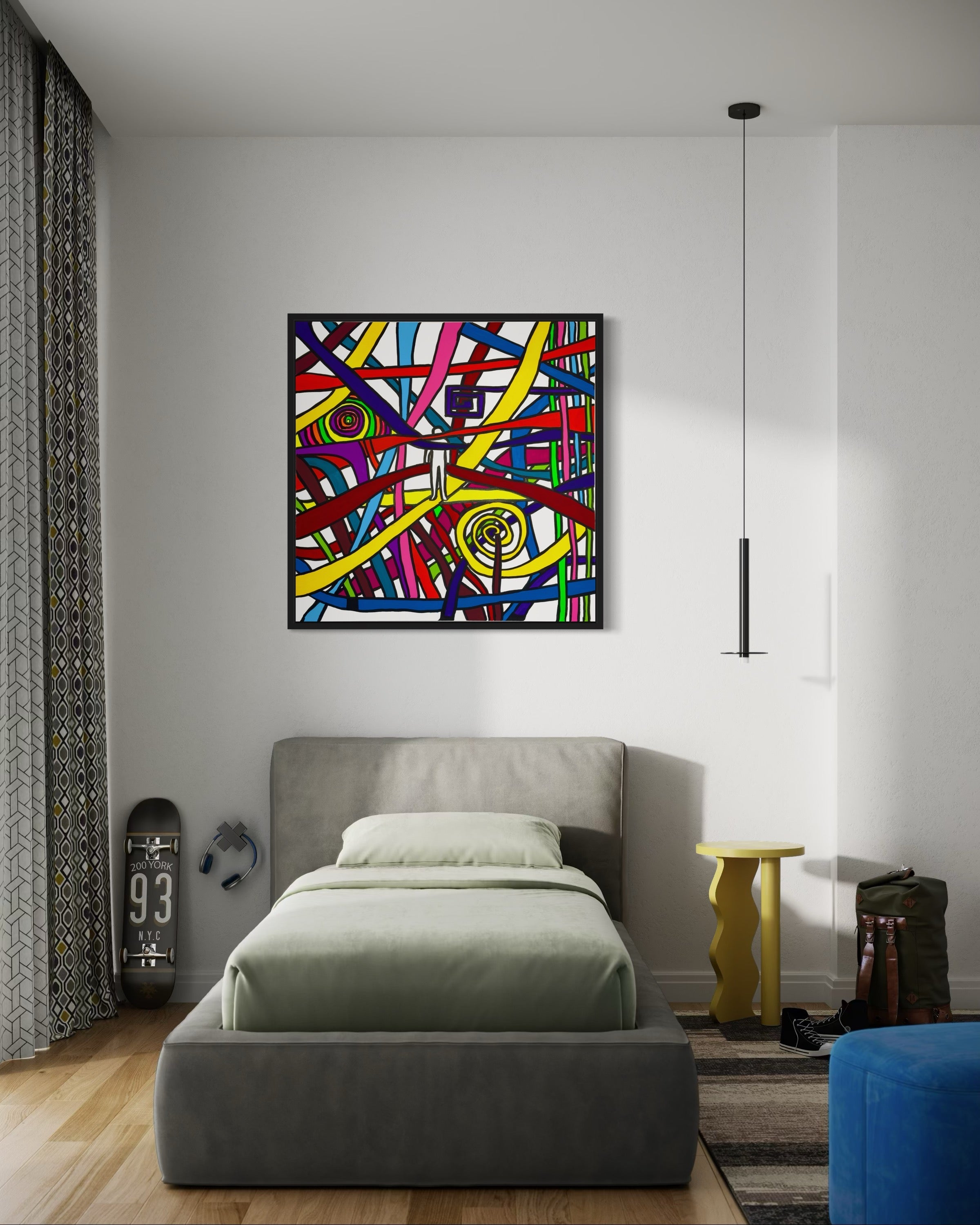 The Nexus Of The Inner Odyssey Tablo | 100x100cm