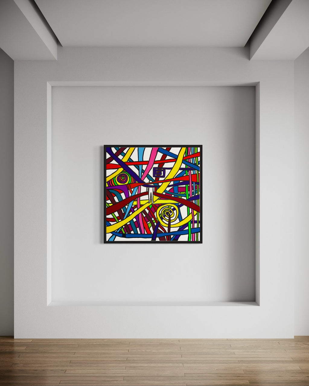 The Nexus Of The Inner Odyssey Tablo | 100x100cm