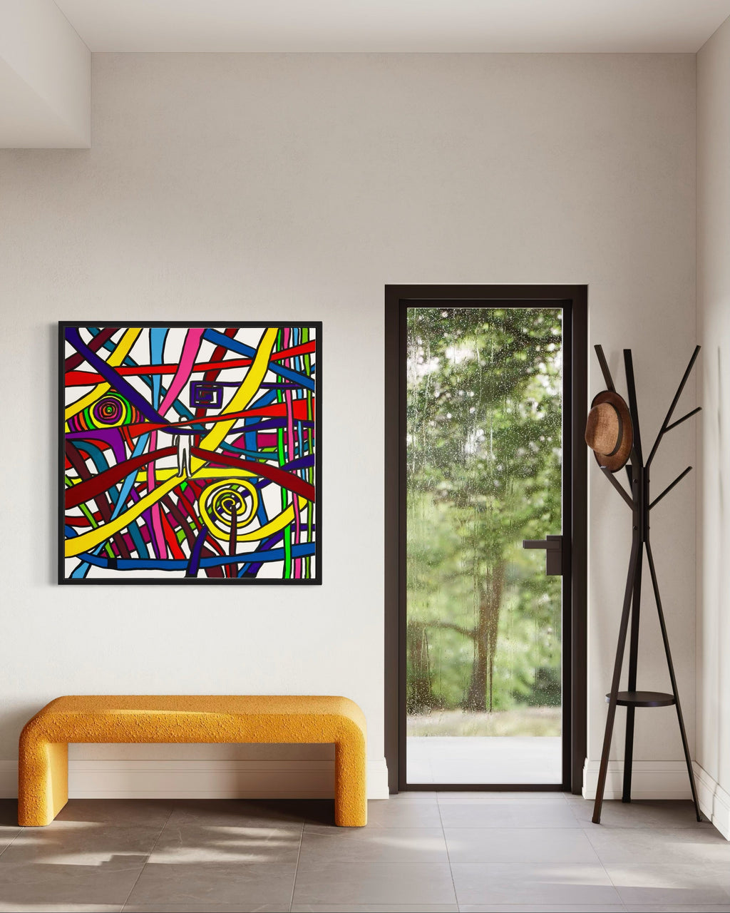 The Nexus Of The Inner Odyssey Tablo | 100x100cm