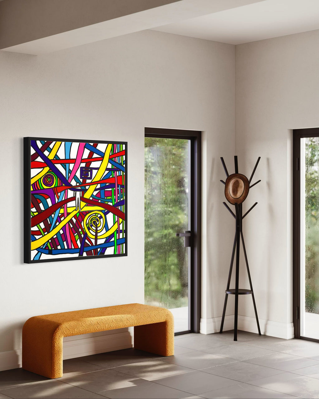 The Nexus Of The Inner Odyssey Tablo | 100x100cm