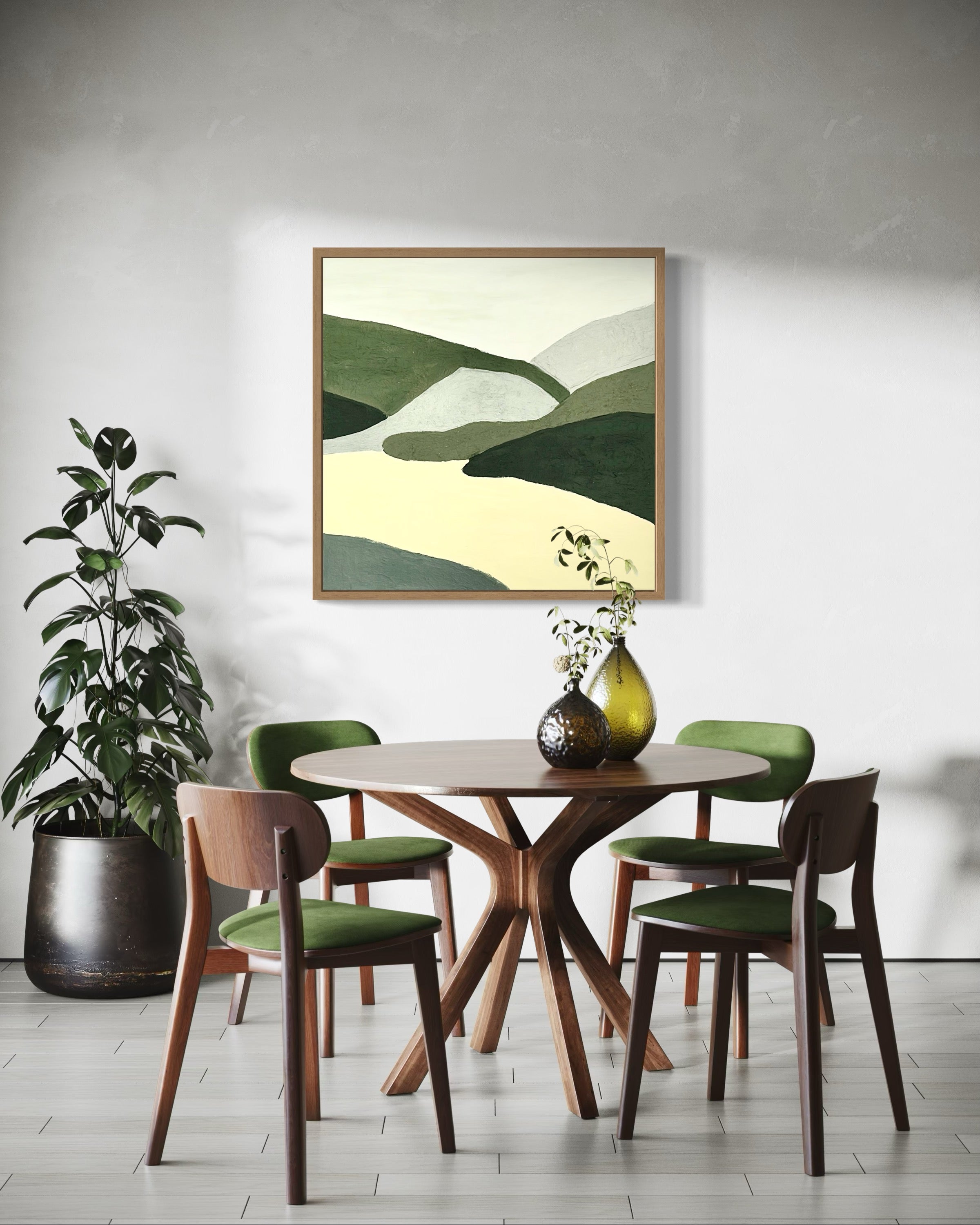 Void Form 02 Tablo | 100x100cm