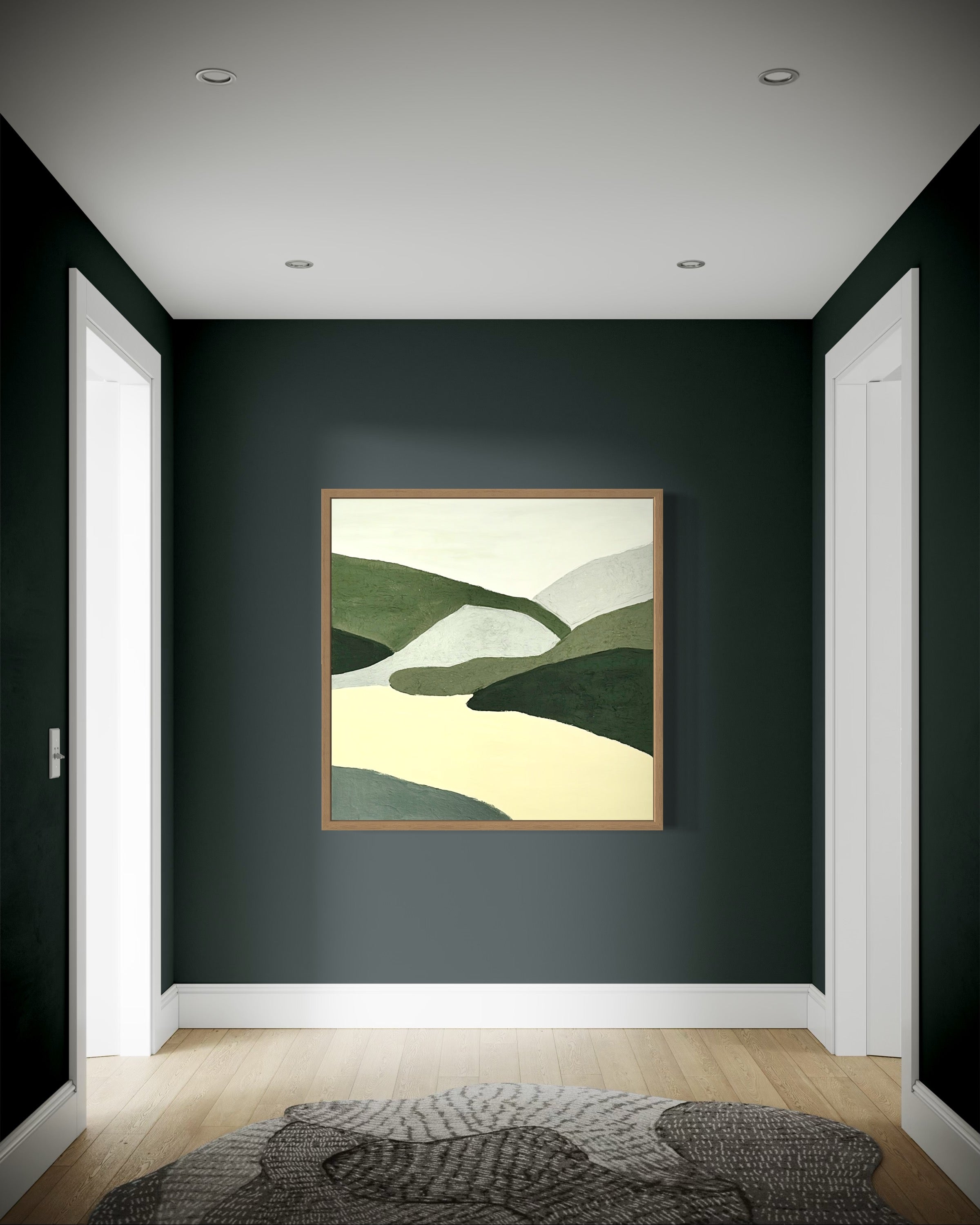 Void Form 02 Tablo | 100x100cm