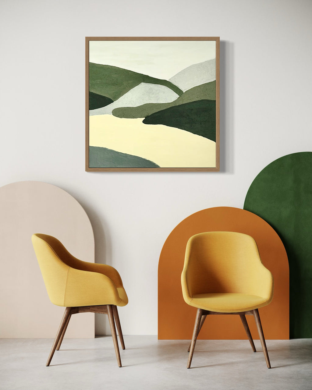 Void Form 02 Tablo | 100x100cm